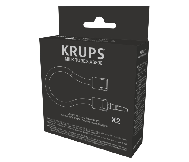 Krups Zestaw dwóch rurek do spieniania mleka XS805 - 1378098 - zdjęcie
